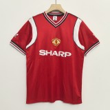 Retro Manchester United Home 1:1 Quality Soccer Jersey 1985