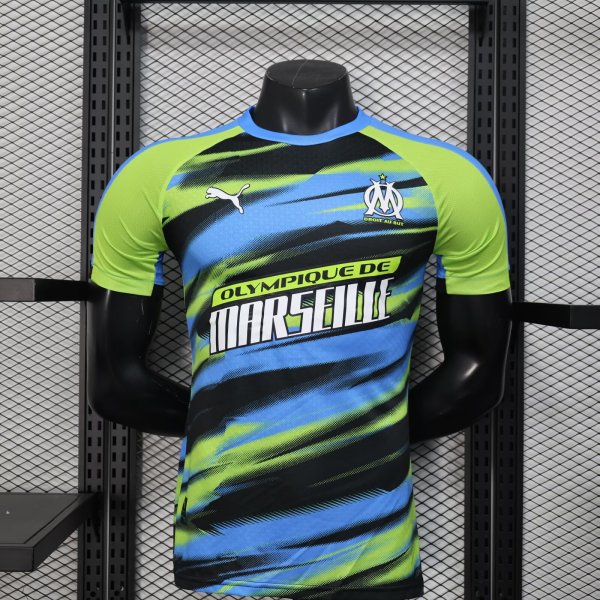 Marseille Training Clothes Player 1:1 Quality Soccer Jersey   25-26