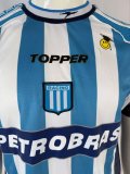 Racing  Home  Fans 1:1 Quality Soccer Jersey   2002-2003