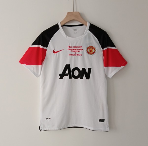Retro 2010-2011 Manchester United Away 1:1 Quality Soccer Jersey