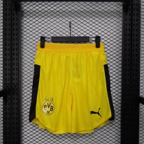 Dortmund   Home shorts pants  Short Pant  1:1 Quality Soccer Jersey  25-26