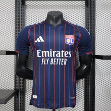 Olympique Lyonnais（OL）Away player 25-26  1:1 Quality Soccer Jersey