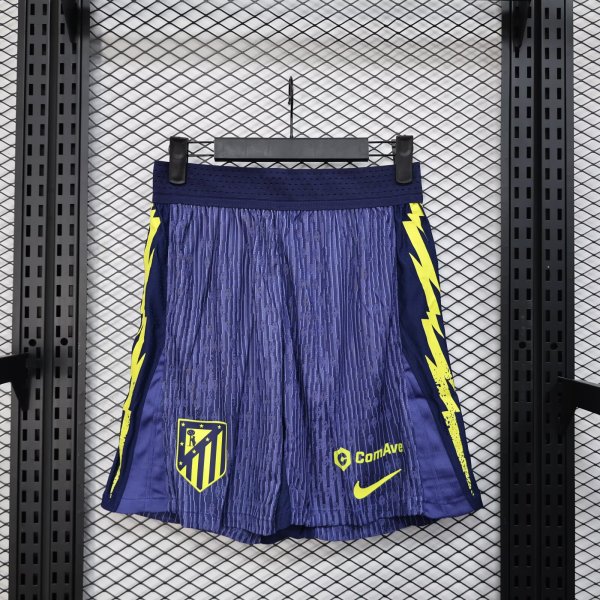 Atletico Madrid Away pants  player  shorts  1:1 Quality Soccer Jersey   25-26