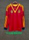 Retro Spain Home Long  Red  1:1 Quality Soccer Jersey 2013