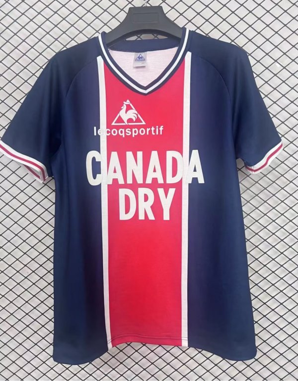 Retro Paris Home 1:1 Quality Soccer Jersey  1974