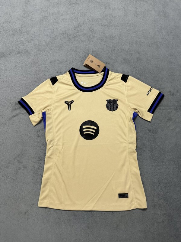 Barcelona Away Women Fans 1:1 Quality Soccer Jersey 25-26