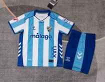 Malaga Home  Kids 1:1 Quality Soccer Jersey  25-26