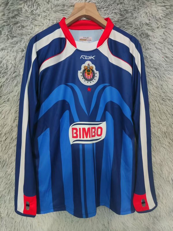 Retro  Chivas Away Long  1:1 Quality Soccer Jersey   2006-2007