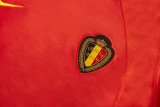 Retro Belgium Home Fans  1:1 Quality Soccer Jersey  2000