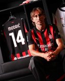 AC Milan Home #14 Modric player  1:1 Quality Soccer Jersey  25-26