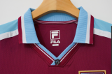 Retro West Ham  Home 1:1 Quality Soccer Jersey  1999-2001