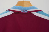 Retro West Ham  Home 1:1 Quality Soccer Jersey  1999-2001