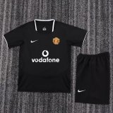 Retro Manchester United Away Kids 2003-2004
