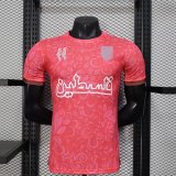 Palestine Red Player  1:1 Quality Soccer Jersey  25-26