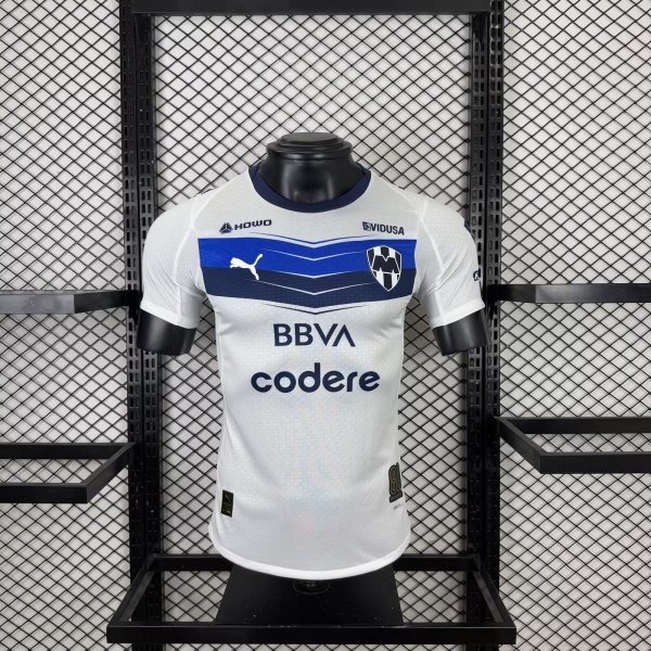 Monterrey Away Player 1:1 Quality Soccer Jersey 25-26