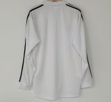 Retro Real Madrid Home Long Sleeve  1:1 Quality Soccer Jersey  2001-2002