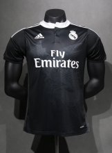 Retro  Real Madrid player  third  Away Black  1:1 Quality Soccer Jersey    2014-2015