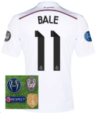 Retro Real Madrid Home  1:1 Quality Soccer Jersey    2014-2015