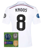Retro Real Madrid Home  1:1 Quality Soccer Jersey    2014-2015
