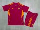 Roma  Home   Kids 1:1 Quality Soccer Jersey   25-26
