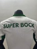 Sporting Lisbon Away Player 1:1 Quality Soccer Jersey  25-26