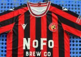 Walsall Home Fans 1:1 Quality Soccer Jersey 25-26