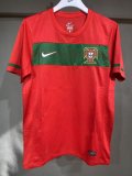 Retro  Portugal Home Player   1:1 Quality Soccer Jersey 2010