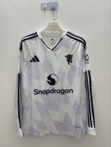Manchester United  Away Long   Fans 1:1 Quality Soccer Jersey  25-26