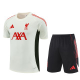 Liverpool  Training  Yollow Fans Kits  1:1 Quality Soccer Jersey 25-26 (Kids And Man )