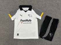 Derby County  Home  Kids  1:1 Quality Soccer Jersey  25-26