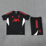 Liverpool  Training  Black Fans Kits  1:1 Quality Soccer Jersey 25-26 (Kids And Man )