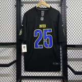 MLB Inter #25  Black Baseball  Jerseys  2025 25-26