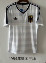 Retro Germany Home 1:1 Quality Soccer Jersey 1984