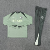 Chelsea Training  Tracksuit Green (Kids And Man )  1:1  25-26