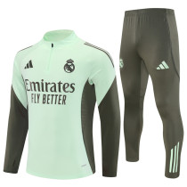 Real Madrid  Training  Tracksuit  Green (Kids And Man )  1:1  25-26
