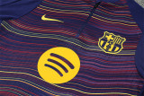 Barcelona  Training  Tracksuit  Long white (Kids And Man )  1:1  25-26
