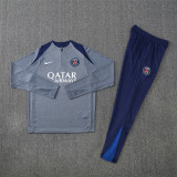 PSG  Training  Tracksuit   Grey  (Kids And Man )  1:1  25-26