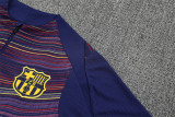 Barcelona  Training  Tracksuit  Long white (Kids And Man )  1:1  25-26
