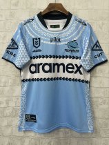 Sharks Rugby  jerseys home fans  1:1  2025