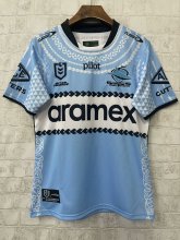 Sharks Rugby  jerseys home fans  1:1  2025