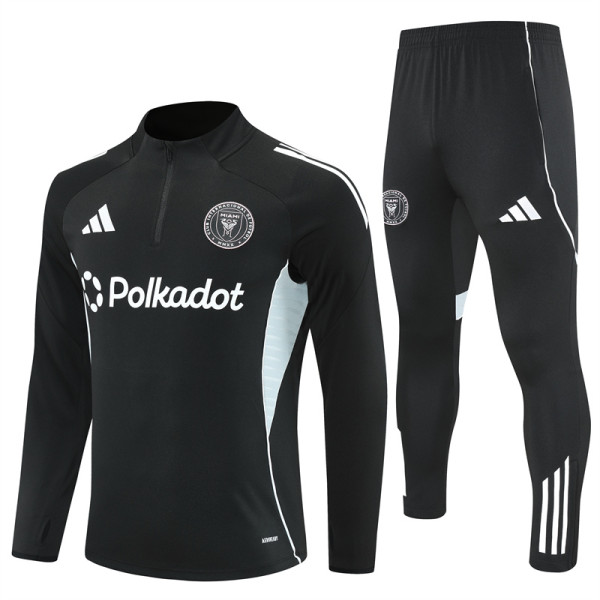 Inter Miami  Training  Tracksuit Black (Kids And Man )  1:1  25-26