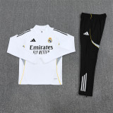 Real Madrid Training  Tracksuit White (Kids And Man )  1:1  25-26