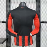 AC Milan Home Long player  1:1 Quality Soccer Jersey  25-26