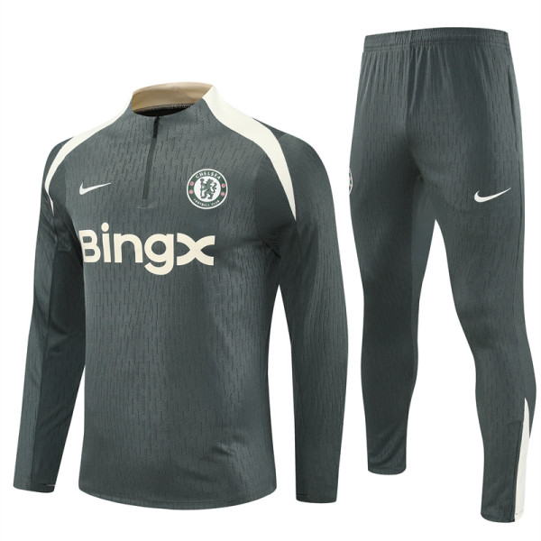 Chelsea Training  Tracksuit Green Player  (Kids And Man )  1:1  25-26