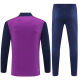 Barcelona player Training  Tracksuit  Long Yollow (Kids And Man )  1:1  25-26