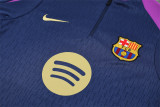 Barcelona player Training  Tracksuit Blue  (Kids And Man )  1:1  25-26