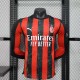 AC Milan Home Long player  1:1 Quality Soccer Jersey  25-26