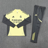 Real Madrid Training  Tracksuit Yollow (Kids And Man )  1:1  25-26