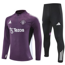 Manchester United Training Tracksuit Purple (Kids And Man )  1:1  25-26