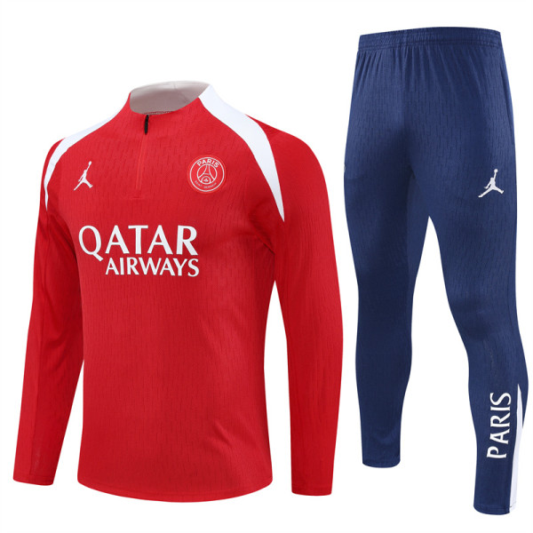 PSG  Training  Tracksuit Player Red (Kids And Man )  1:1  25-26